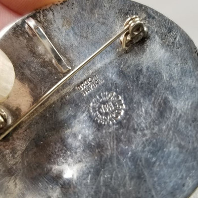  Silver and Abalone Lucky Clover