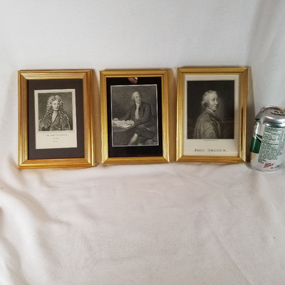 Framed Steel Engravings