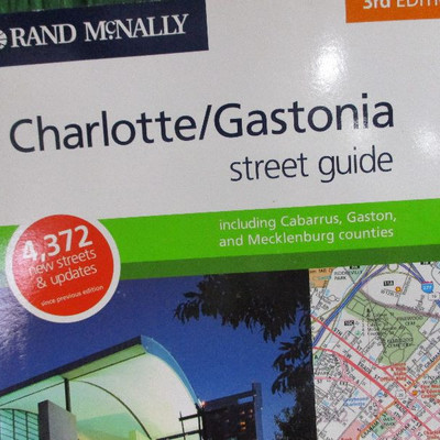 Rand McNally Street Guides - Charlotte/Knoxville/Asheville