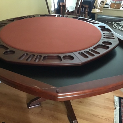 SOLID WOOD POKER/DINING TABLE