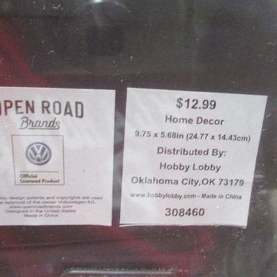  Volkswagen VW Love Bus Metal Sign