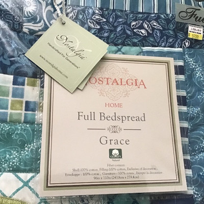 NOSTALGIA FULL NEW QUILT