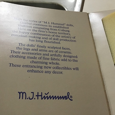 â€œM I HUMMELâ€ NEW LOST SHEEP DOLL