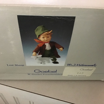 â€œM I HUMMELâ€ NEW LOST SHEEP DOLL