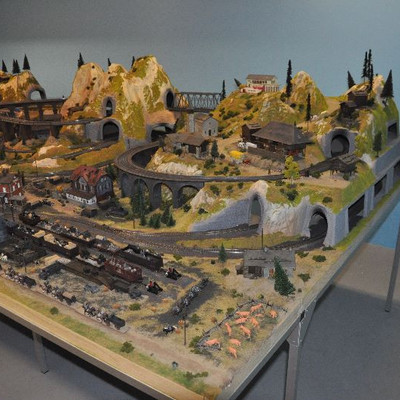 Amazing Marklin Train Set Depicting WWII Germany