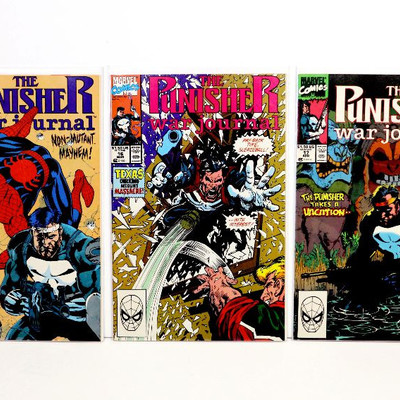 The PUNISHER War Journal #12 13 14 15 16 17 Marvel Comics 1989/90 NM