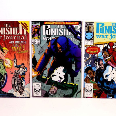 The PUNISHER War Journal #12 13 14 15 16 17 Marvel Comics 1989/90 NM