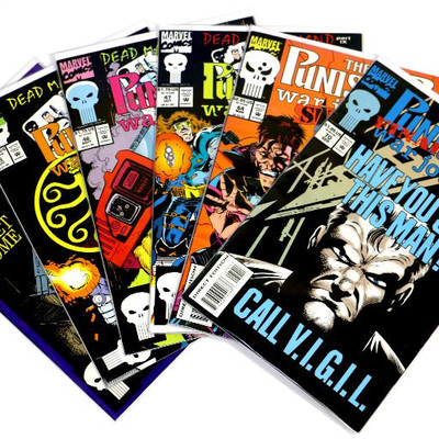 The PUNISHER War Journal #44 45 46 47 64 70 Marvel Comics 1992/94 NM