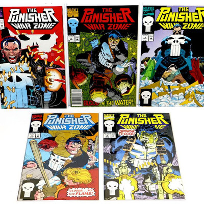 The PUNISHER War Zone #1 2 3 4 5 6 7 8 10 11 Marvel Comics 1992/93 NM