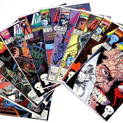 The PUNISHER Vol. 2 #30 31 32 33 34 35 36 37 38 55 Marvel Comics 1990 NM