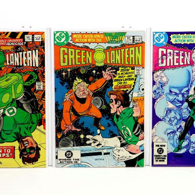 GREEN LANTERN #154 162 167 173 198 Bronze Age Lot DC Comics 1982-86 VF