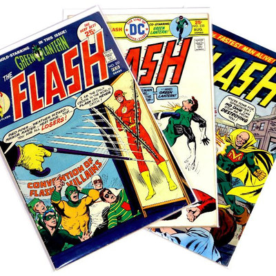 FLASH #231 #235 #249 Bronze Age Comic Books Lot 1975-77 DC Comics