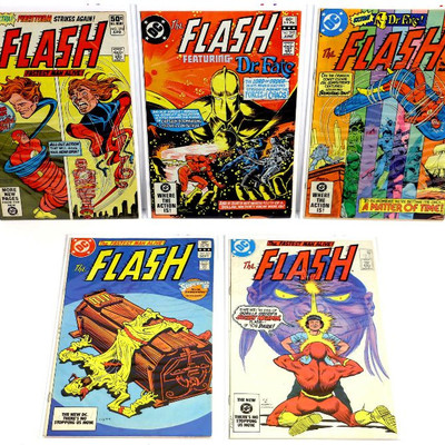 FLASH #296 310 311 325 329 Bronze Age Comic Books Lot 1981-83 DC Comics