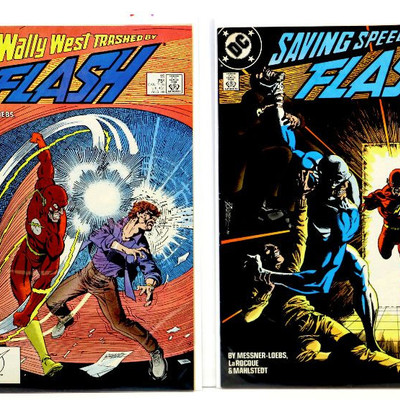 FLASH #5 11 12 15 16 Copper Age Comic Books Lot 1987-88 DC Comics