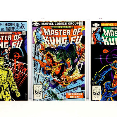 MASTER OF KUNG FU #109 110 113 114 115 119 125 Bronze Age Marvel Comics 1982-83