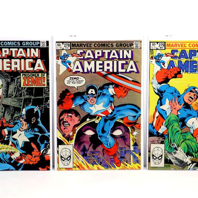 CAPTAIN AMERICA #261 271 274 277 278 279 Bronze Age 1981-83 Marvel Comics