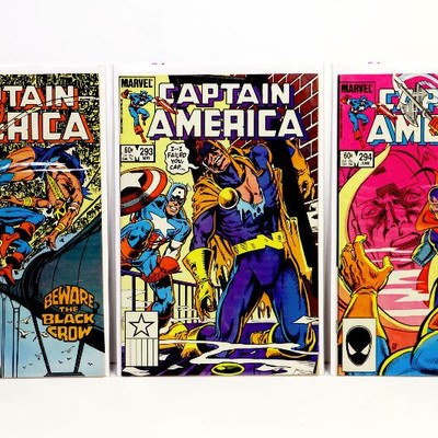 CAPTAIN AMERICA #292 293 294 296 298 Bronze Age 1983-84 Marvel Comics
