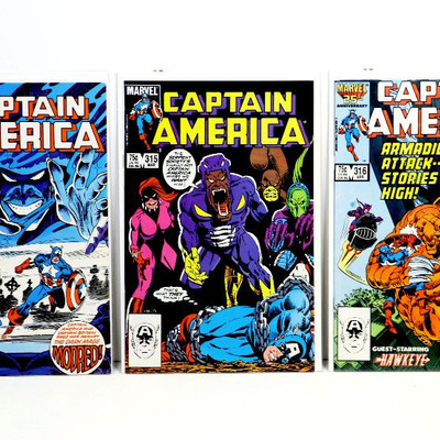 CAPTAIN AMERICA #306 315 316 326 346 347 349 Copper Age 1985-89 Marvel Comics