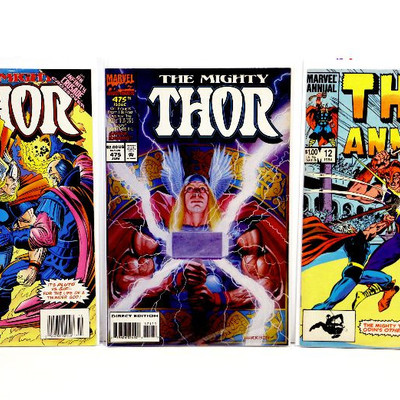 THOR #397 398 401 403 407 463 467 475 Annual 12 Marvel Comics 1983-94