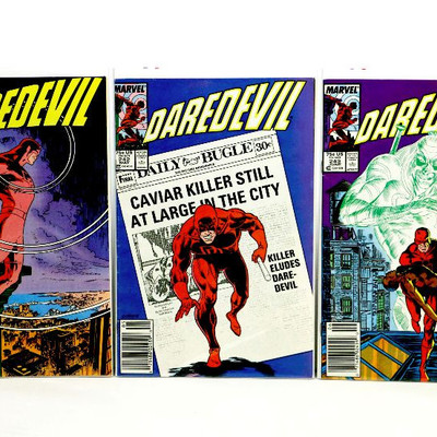 DAREDEVIL #209 235 240 241 242 243 Copper Age Lot Marvel Comics 1984-87