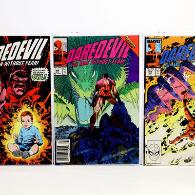 DAREDEVIL #261 262 263 264 265 266 Copper Age Lot Marvel Comics 1988/89