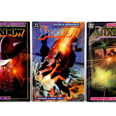The SHADOW #1 2 3 4 5 6 Comic Books Lot 1987/88 DC Comics Bill Sienkiewicz Art