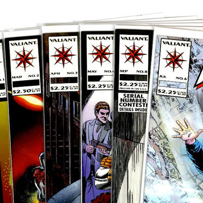 BLOODSHOT #1 2 3 4 6 8 (#6 1st Ninjak) Comic Books Lot VALIANT Comics 1993/94 NM