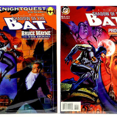 BATMAN Shadow Of The BAT #21 32 33 35 DC Comics Lot 1993-95