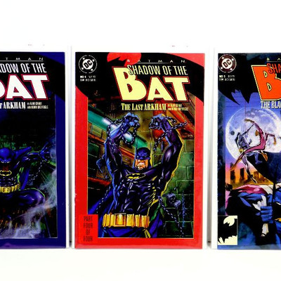 BATMAN Shadow Of The BAT #2 #4 #5 #6 #8 DC Comics Lot 1992-93 NM