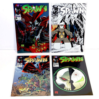 SPAWN #3 6 7 8 10 11 12 Comic Books Set 1992-93 IMAGE Comics