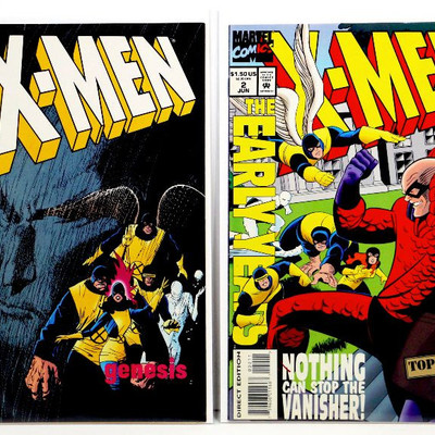 X-MEN The Early Years #1 #2 Comic Books Set 1994 Marvel Comics NM