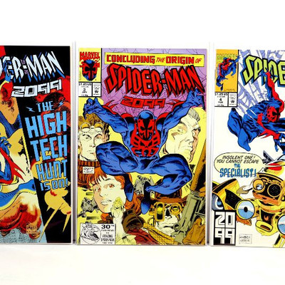 SPIDER-MAN 2099 #2 3 4 5 6 7 8 9 Comic Book Set 1992 Marvel Comics