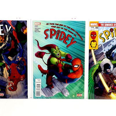 SPIDEY #4 5 6 7 8 9 10 11 12 Spider-Man Comic Book Set 2016 Marvel Comics