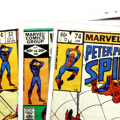 PETER PARKER SPECTACULAR SPIDER-MAN #37 62 74 Marvel Comics 1979-83