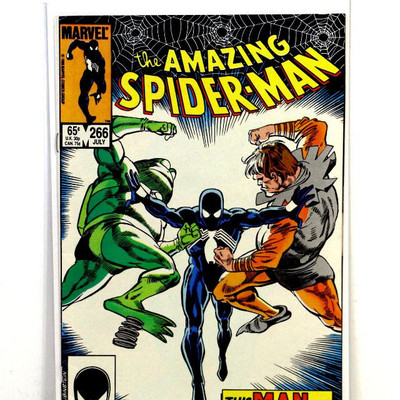 AMAZING SPIDER-MAN #266 Man Frog Black Cat App - 1985 Marvel Comics VF+