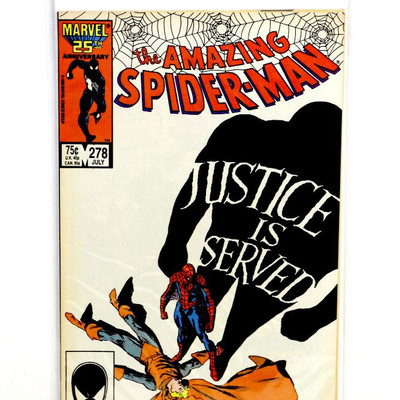 AMAZING SPIDER-MAN #278 Copper Age Comic Book 1986 Marvel Comics VF