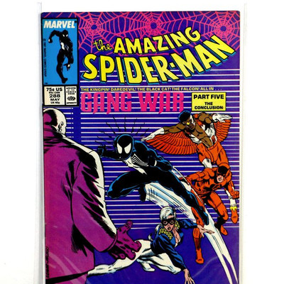 AMAZING SPIDER-MAN #288 Falcon Black Cat Daredevil 1987 Marvel Comics