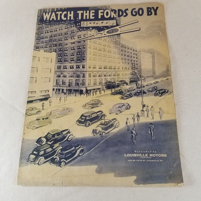 Fords in Louisville KY Sheet Music