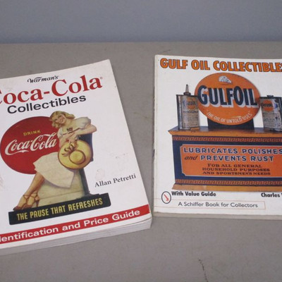 Coca Cola Collectibles & Gulf Oil Collectibles Books