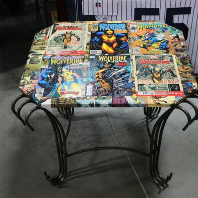 WOLVERINE Comics Custom Made Coffee Table / End Table with Iron Claws