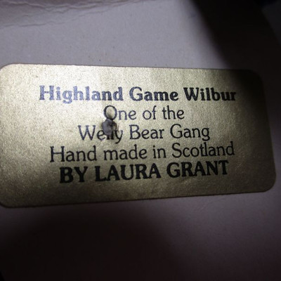 Highland Game Wilbur Bear