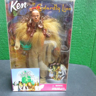 Barbie Doll Ken as The Cowardly Lion from The Wizard of OZ