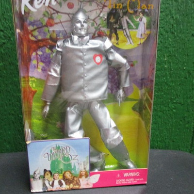 Barbie Doll Ken as The Tin Man from The Wizard of OZ