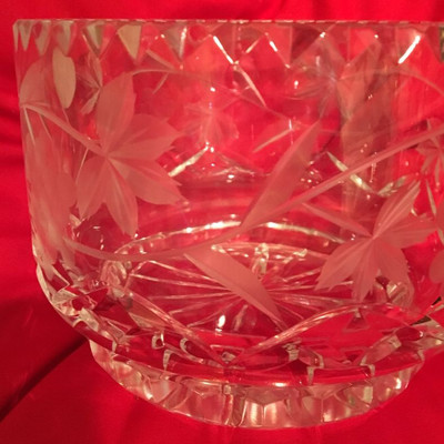 24% Leaded Crystal Bowl made in Poland