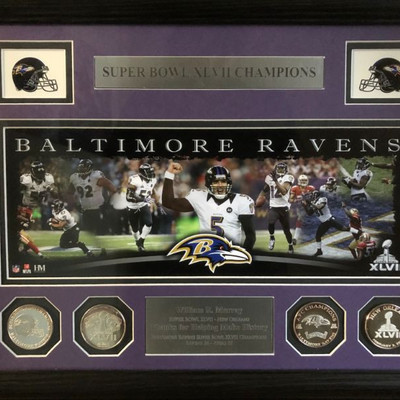 Baltimore Ravens Plaque