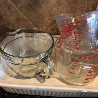 Pyrex and Pampered Chef.