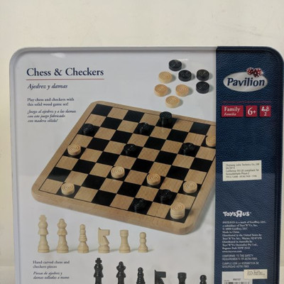 Pavilion Chess & Checkers - New