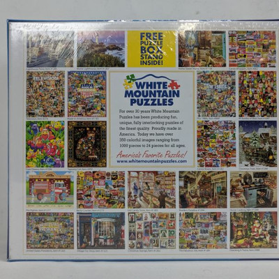 White Mountain Games We Played 1000 Piece Puzzle - New