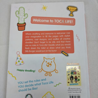 Toca Life Doodle Book - New