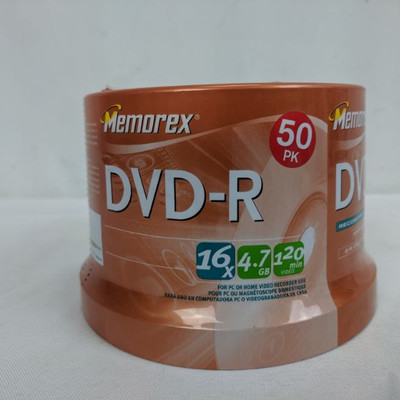 Memorex DVD-R 50 Pack - New